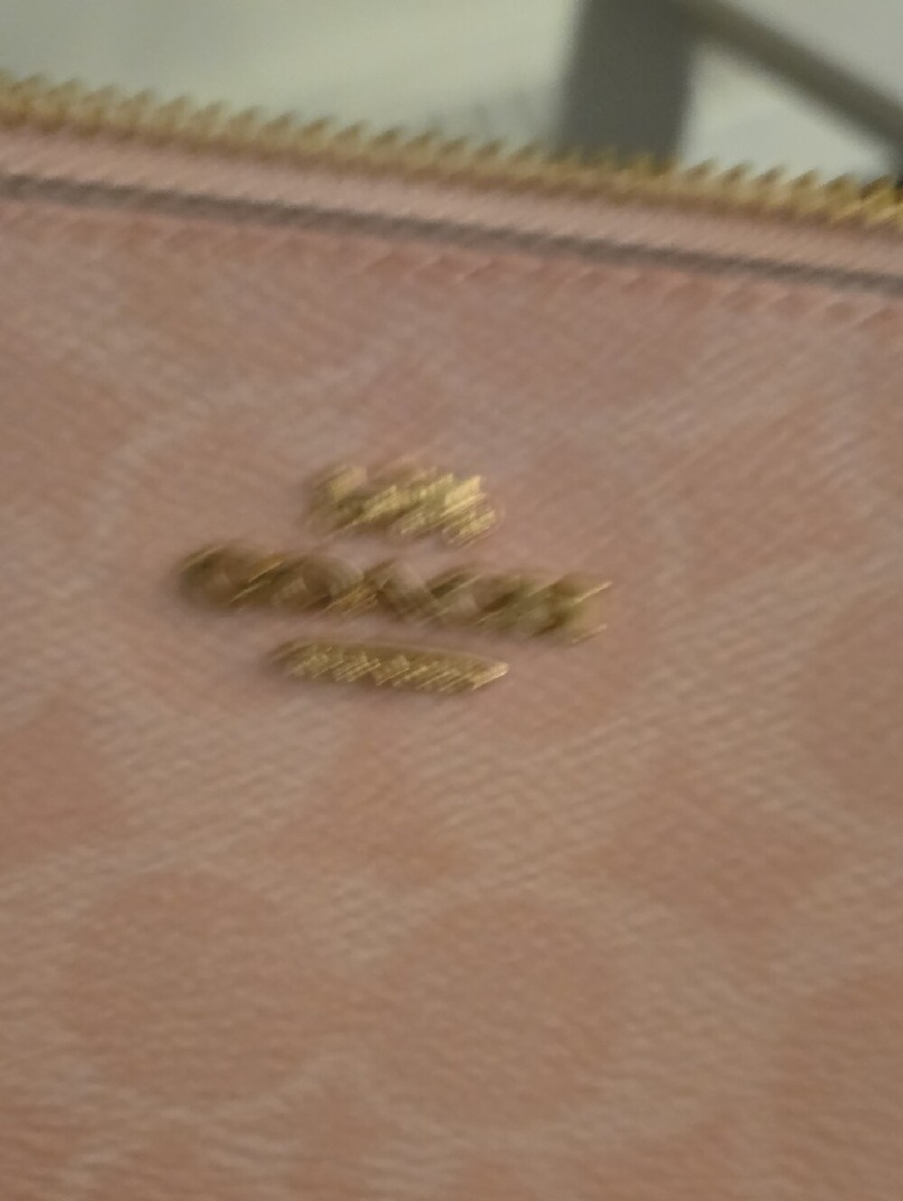 Coach Pebbled Leather Shoulder Bag in Blush - Picture 7 of 7